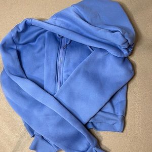Blue Full Zip Sweatshirt